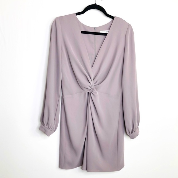 𝅺Amanda Uprichard Opal twist Front mini dress - Picture 2 of 8